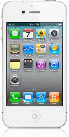 Смартфон APPLE iPhone 4 8GB White - Лянтор